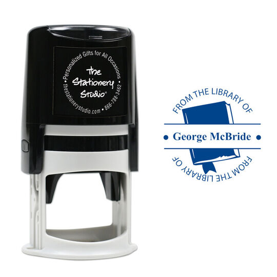 From the Library Self-Inking Stamper